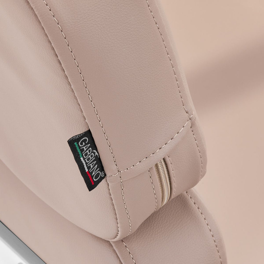 Gabbiano frisørstol Porto hvit beige