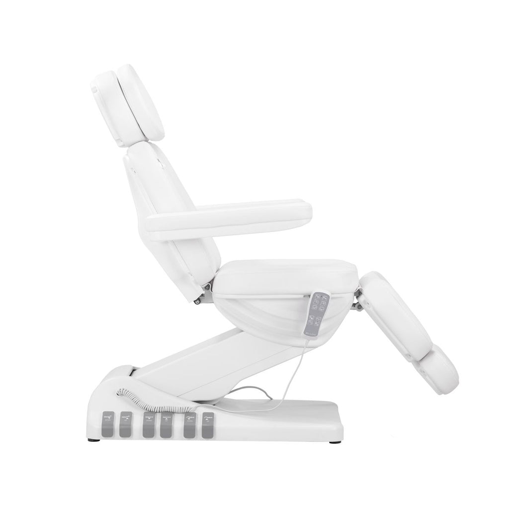 Elektrisk behandlingsstol SILLON Luxury 3 motorer hvit foot control