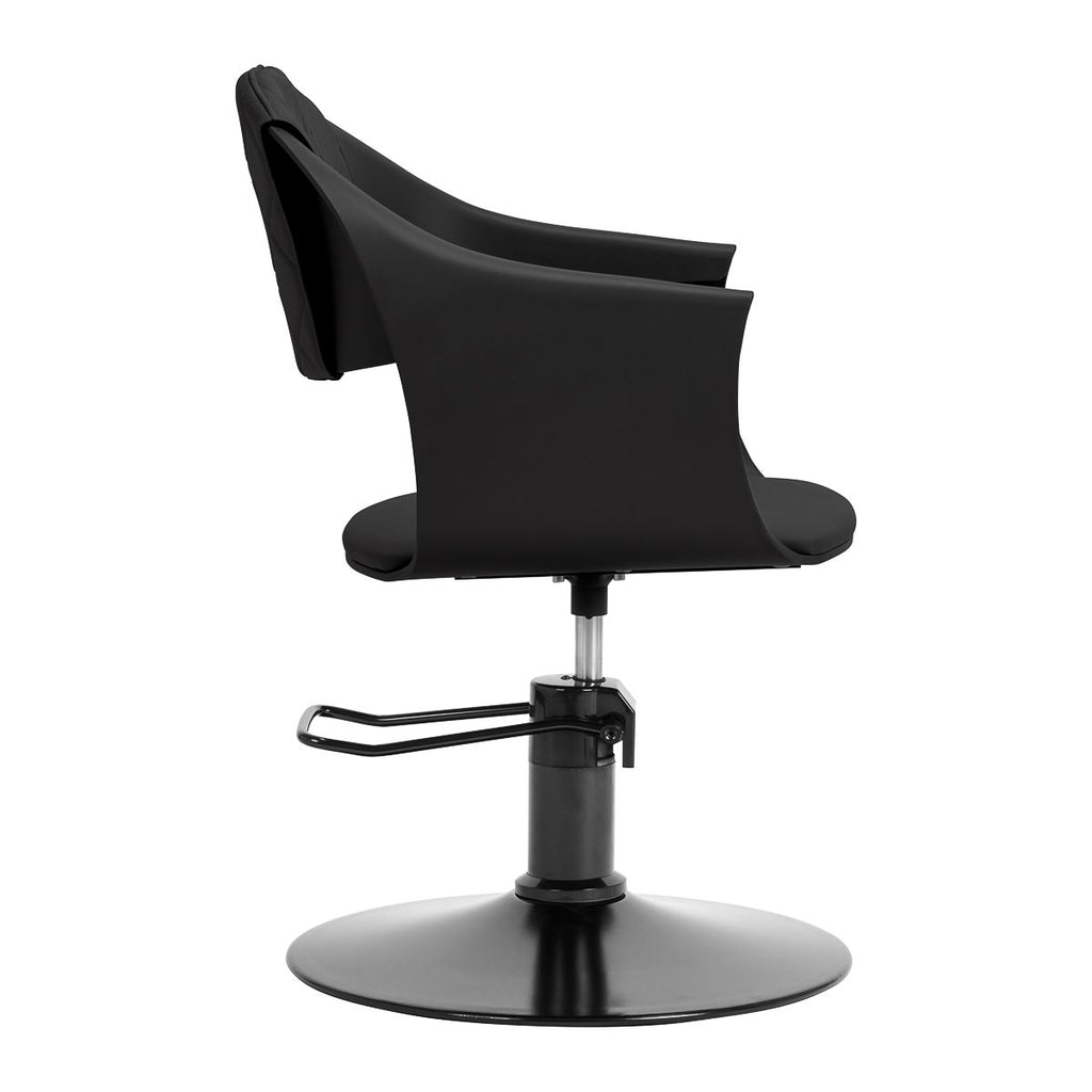 Hair System Halo noir frisørstol svart
