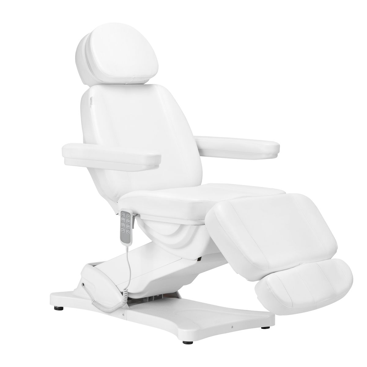 Elektrisk behandlingsstol SILLON CLASSIC 4 motorer med cradle hvit