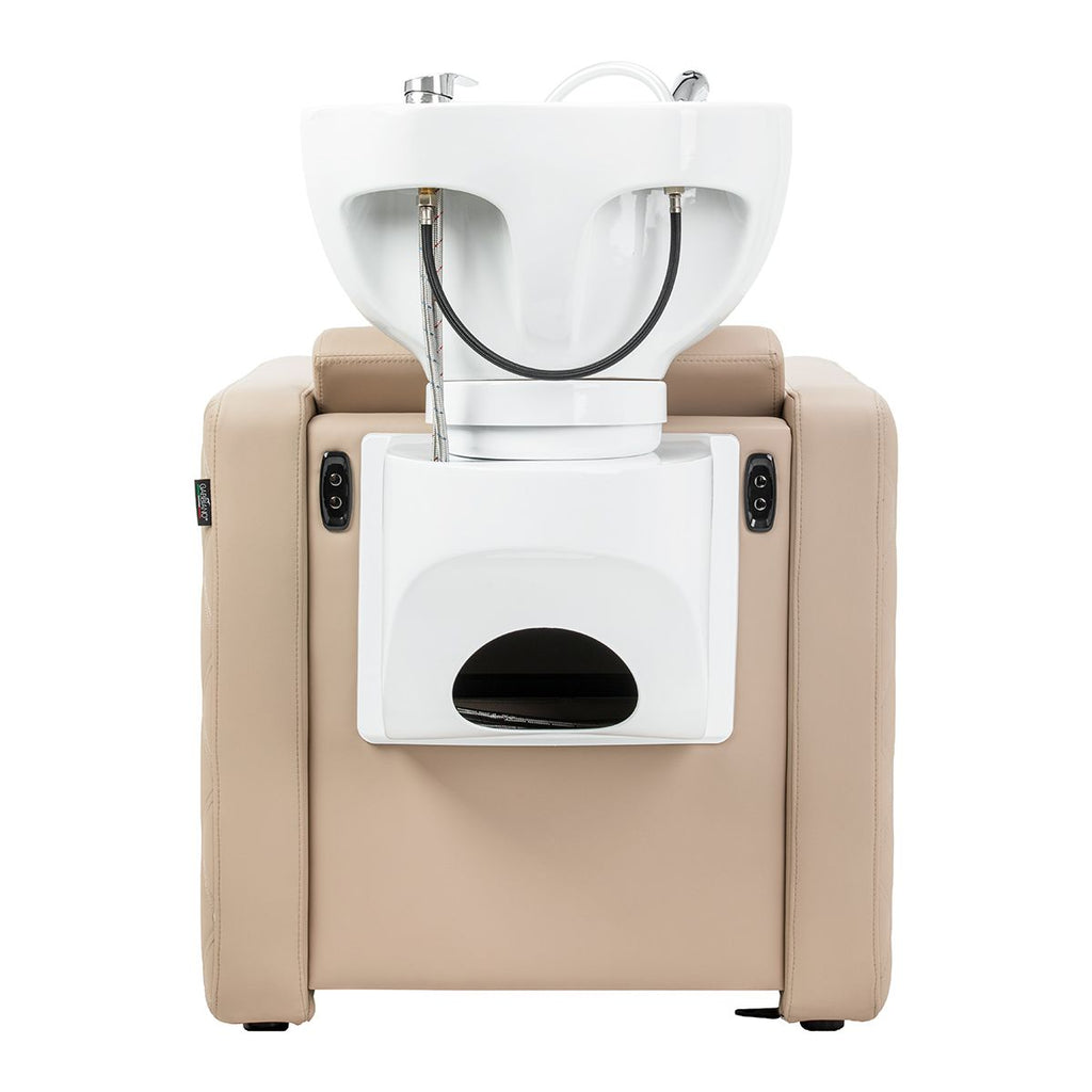 Elektrisk frisørvask med massasje function Gabbiano Sylvia Plus beige
