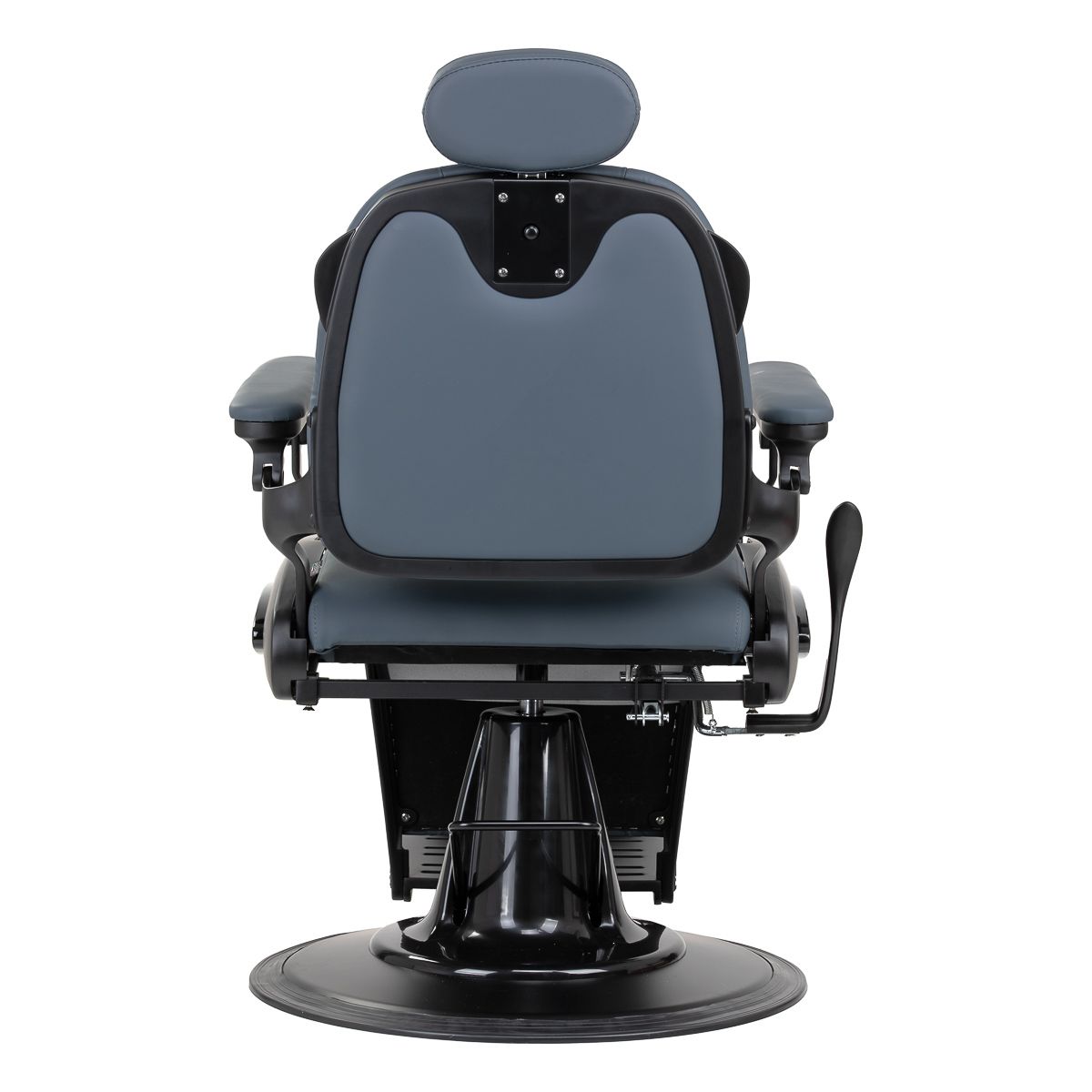 Barberstol Gabbiano Francesco graphite med brushed frame second class
