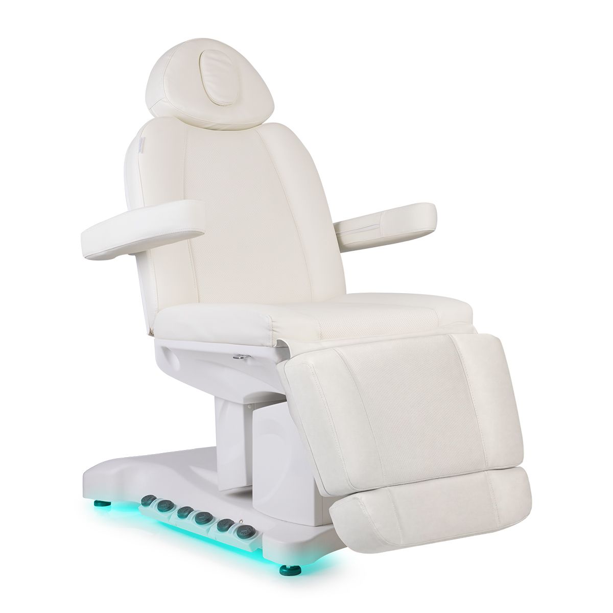 Elektrisk behandlingsstol. AZZURRO 708B EXCLUSIVE 4 motorer med varme