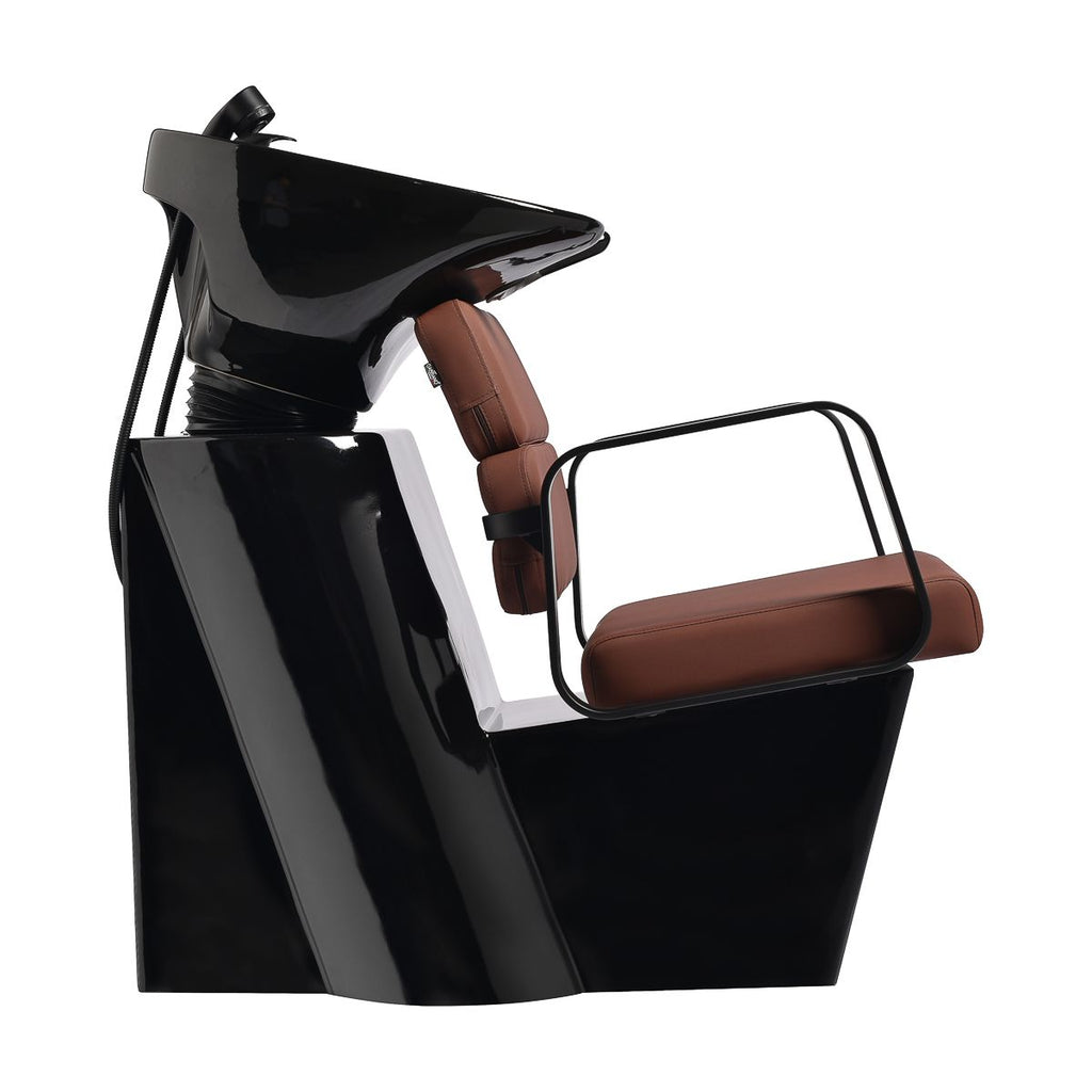 Gabbiano Porto frisørvask svart chocolate