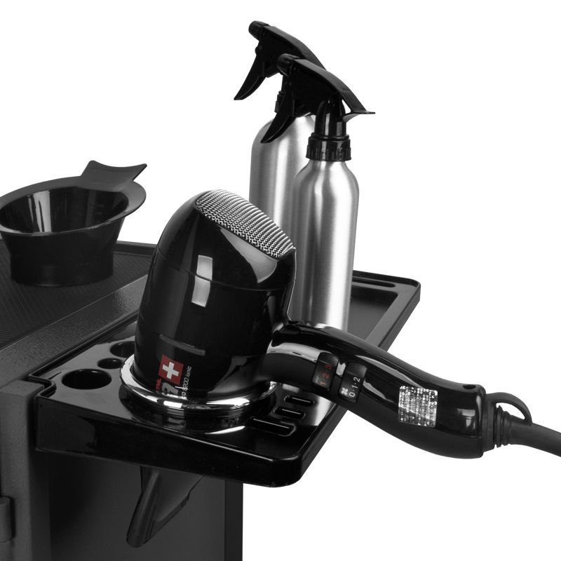 Gabbiano frisørvogn deluxe 500 svart